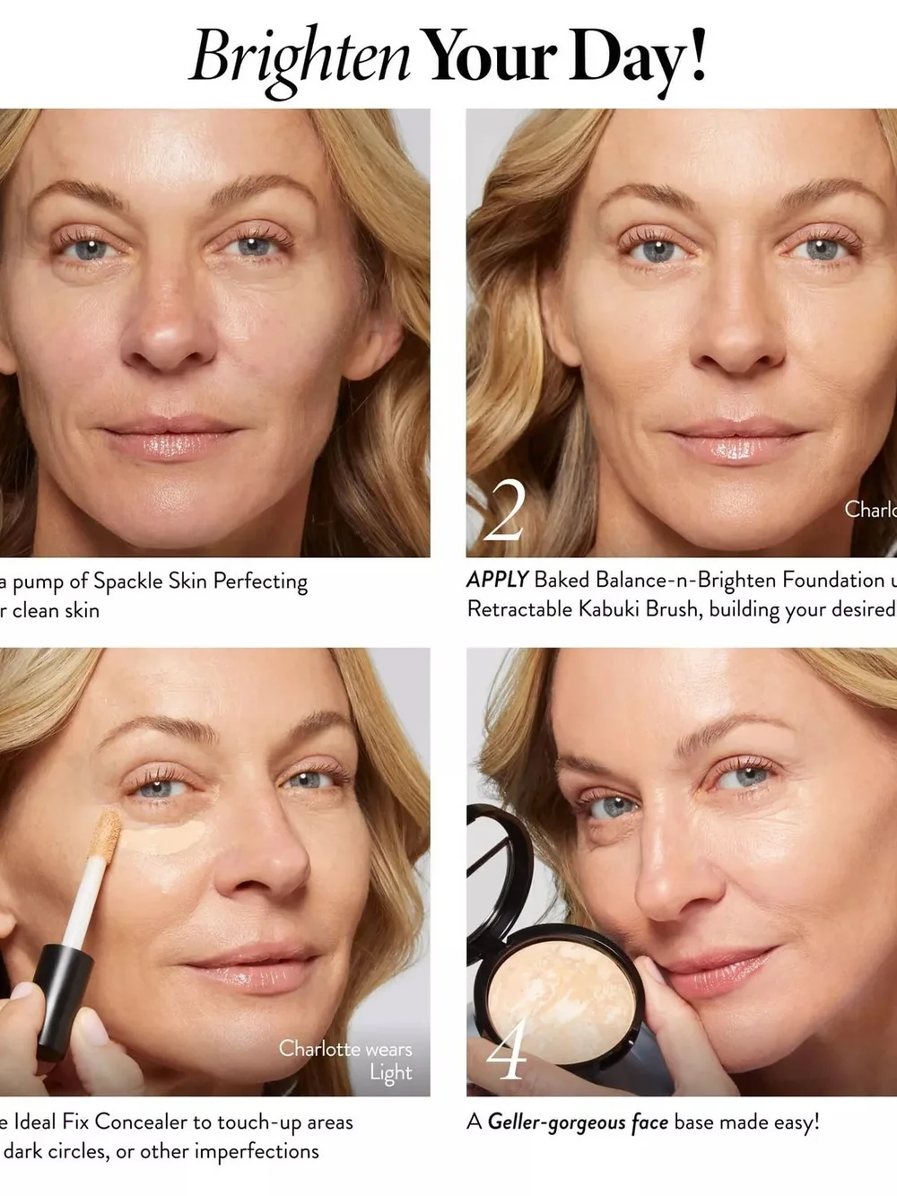 Laura Geller Color Correcting Foundation Compact — Copper Gold Finish
